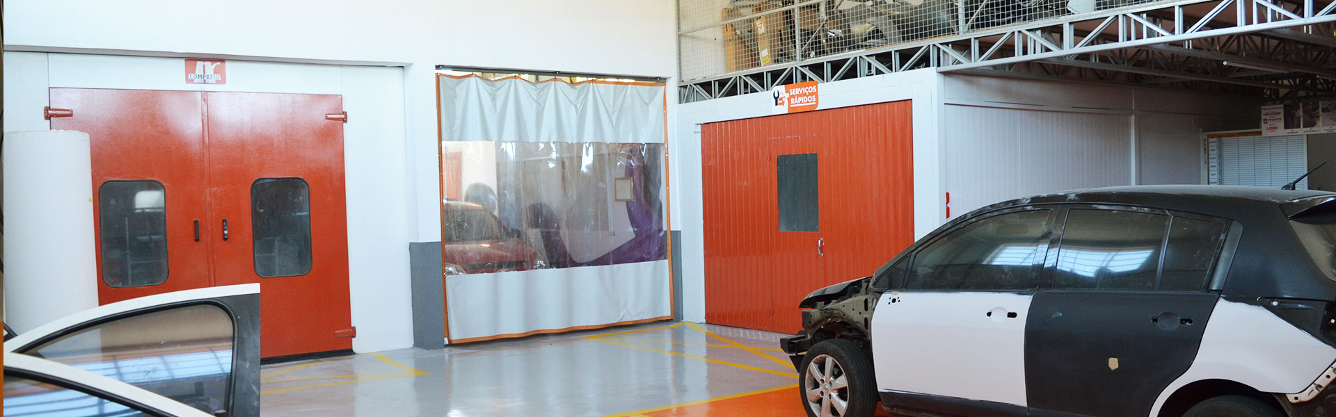 Preparação de veículos da Auto América Funilaria e Pintura – Jardim das Américas - Curitiba
